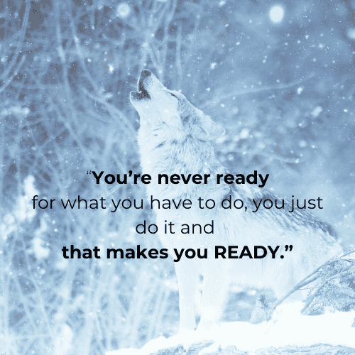 Make 2025 Your Best Year Yet: 1 You’re never ready for what you have to do, you just do it and that makes you READY. 2025