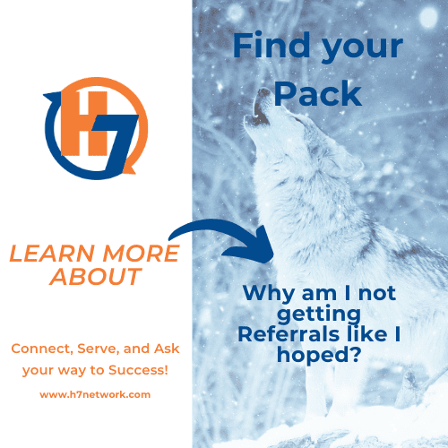 "Why Am I Not Getting Referrals" Series 1 This blog post explores the three (3) primary challenges that might be hindering your ability to generate referrals by Clay Hicks.